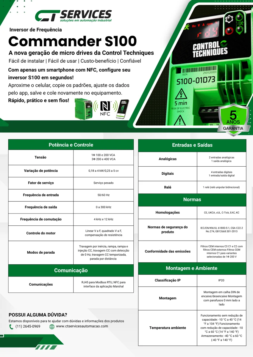 Material gráfico — CT Services