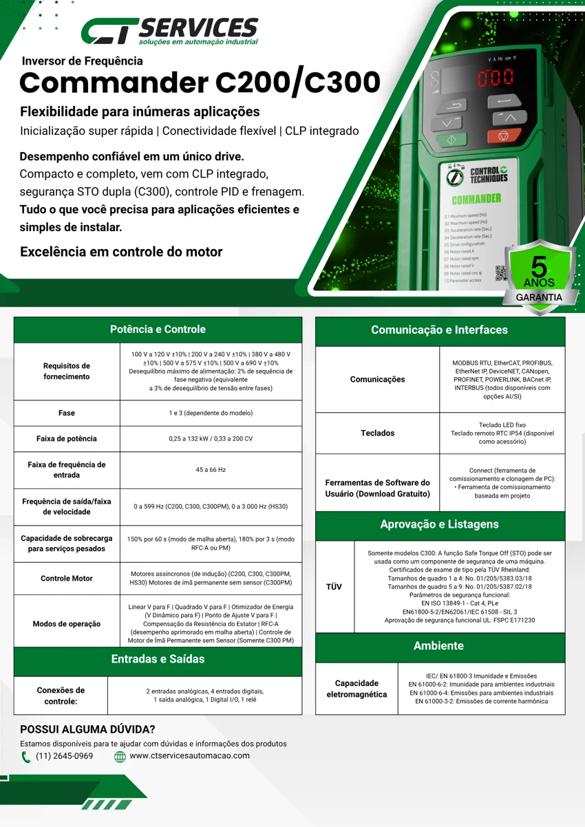 Material gráfico — CT Services